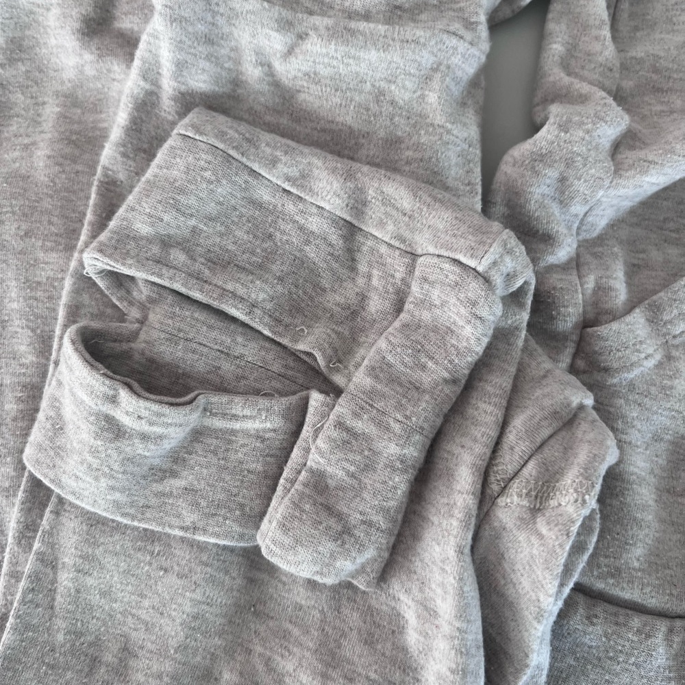 Two Pairs of Goumi Light Gray All Day Jogger PJ Sets - Picture 5 of 8